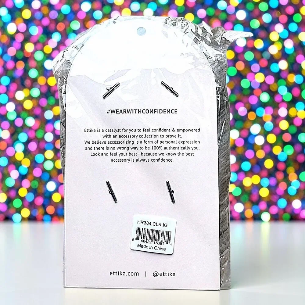 ETTIKA Opaque Hair Claw Set Of 2 Brand New With Tags MSRP $40